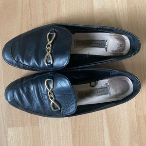 Zara basic loafers horse shoe